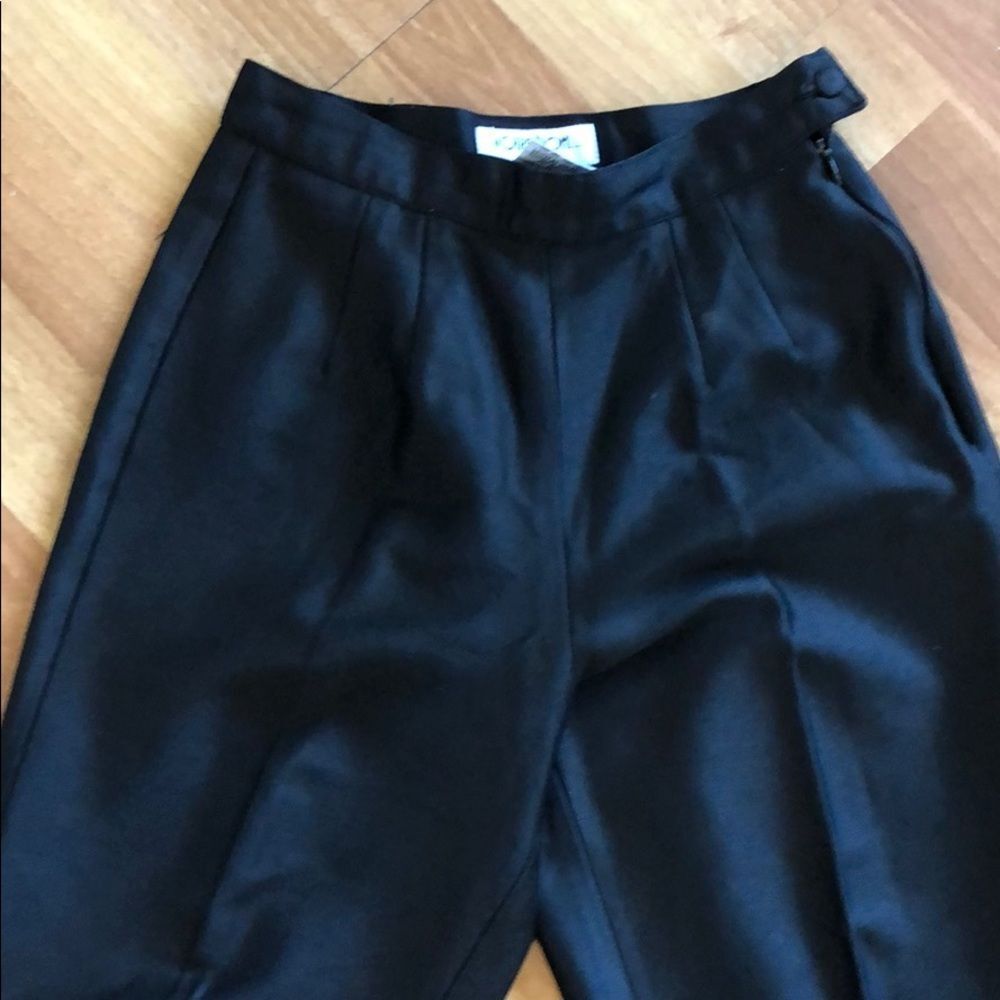 VTG Votre Nom Black Stirrup Panta leggings 4 - Picture 3 of 5